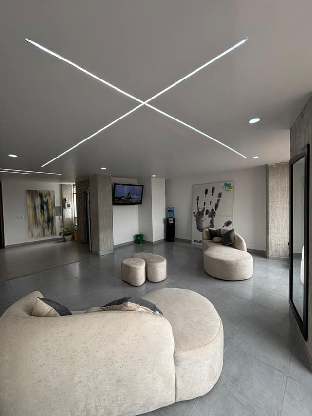 Espacio interior de la clínica